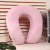 New multi-functional u-shaped pillow for business trip and high density velvet memory pillow for neck pillow wholesale