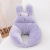 2022 new soft cute creative cute animal u-shaped occipital pillow is a multi-functional occipital