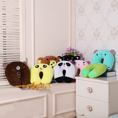 Cartoon animal u-shaped pillow air travel portable pillow meng meng u pillow automotive supplies canal pillow manufacturers directly approved