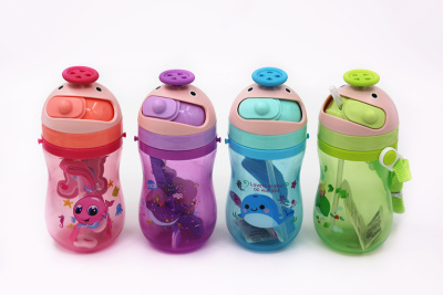 Plastic children's water cup cup PC portable outdoor children's water cup space cup