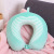 The new u - shaped missile rebound memory cotton striped neck pillow travel pillow cervical portable neck pillow manufacturers to customize