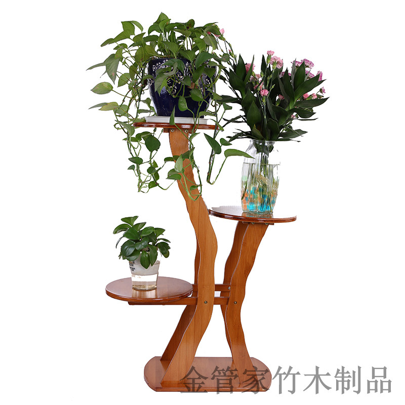 绿箩花架楠竹花架阳台花架竹花架竹架子置物架