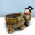 Christmas presents Santa Claus snowman cart clutter storage