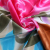 Female imitated silk fabric satin contract colors kerchief female air brush scarves
