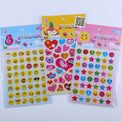 PVC bubble stickers cartoon stickers new style