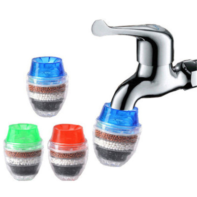 Faucet Filter Tap Water Filter Purifier Household Activated Carbon Multi-Layer Water Filter