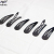 Amazon cross-border summer new black water drop hair clip set Korean matte matte polish shiny black bb clip edge clip
