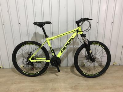 Bicycle 26 inches 21 - speed aluminum alloy frame best-selling mountain bike factory direct sales