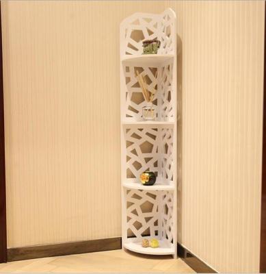 Hollow-out corner rack ikea flower shelf shelf shelving rack storage rack four layers 1102323 corner RD1782