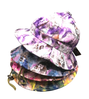 Camouflage Casual Hat Wind Proof Rope Sun Hat Fashion Bucket Hat