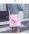 The new 2018 canvas bag is a one-shoulder Japanese cartoon ear-stick canvas bag for women