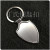 Guangdong Factory Direct Sales Simple Alloy Key Ring Customizable Logo Laser Laser Metal Provided by Customers