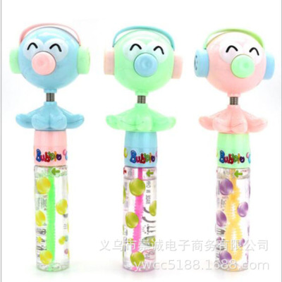 3007 Small Octopus Bubble Stick Shaking Headband Whistle Octopus Cartoon Bubble Water Summer Beach Products Wholesale