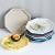 Ceramic plate set: household 8-inch matte macaron octagonal plate in solid color Nordic creative breakfast plate