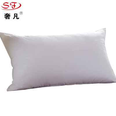 Feather velvet neck pillow stereo pillow core hotel bed products five - star hotel pillows cotton pillow core adult household