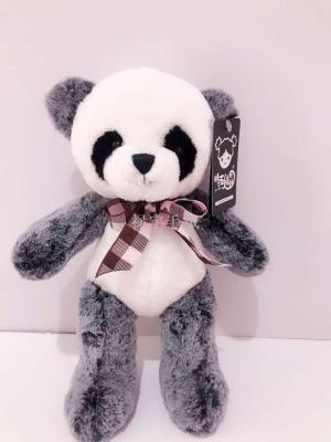 The new ribbon panda national treasure plush toy tie dye colorful doll cuddly bear doll Rag Doll
