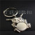 Guangdong Factory Direct Sales Mickey Mouse Pikachu Metal Keychains Single Row Zinc Alloy Customizable Customer Logo