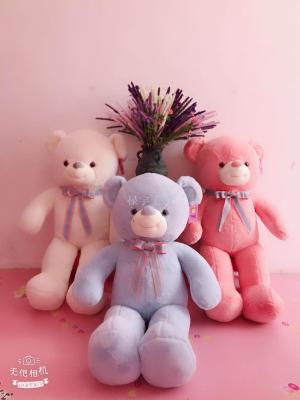 New Ribbon Bear Plush Toy Teddy Bear Doll BEBEAR Doll Ragdoll