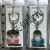 Factory Direct Painting Oil Keychain Metal Zinc Alloy Key Ring Fashion Boutique Boy Girl