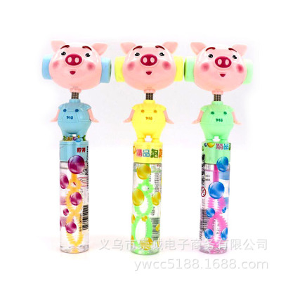 3006 Piggy Bubble Stick Shaking Headband Whistle Octopus Cartoon Bubble Water Summer Beach Products Wholesale