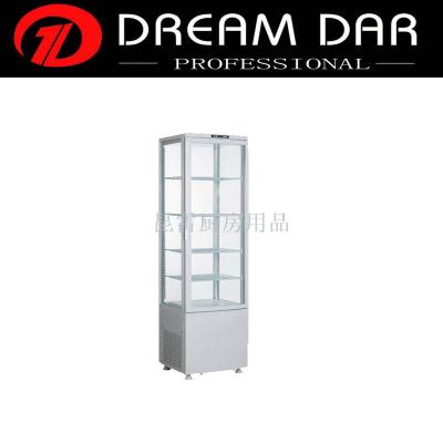 Display Cabinet Refrigerator Beverage Cabinet Upper and Lower Two-Door Cabinet Liquor Cabinet