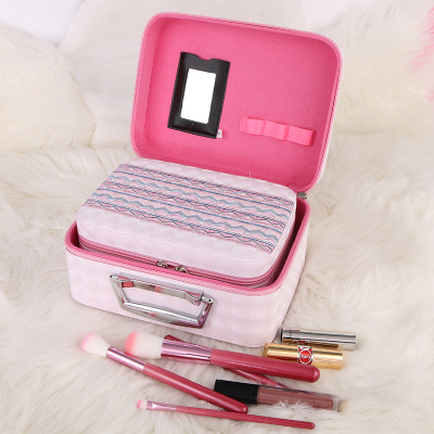 Korean Style Portable Cosmetic Bag Large-Capacity Cosmetics Storage Bag Professional Waterproof Travel Cosmetic Case Wash Bag