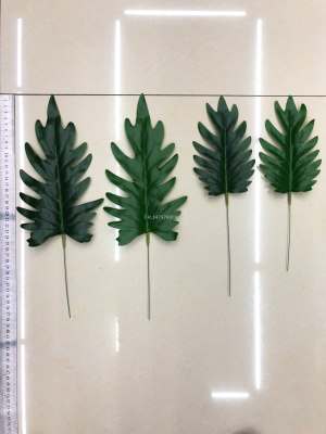 Film bergamot leaf adhesive cloth taro leaf forest leaf size leaf simulation leaf INS minimalist home decoration