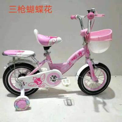 Bicycle 121416 aluminum knife ring hard that female model buggy with back chair seat car basket bicycle