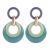 2021New Acrylic Contrast Earrings