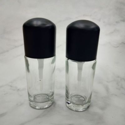 Logo can be customized for 30ml emulsion essence glass bottle set