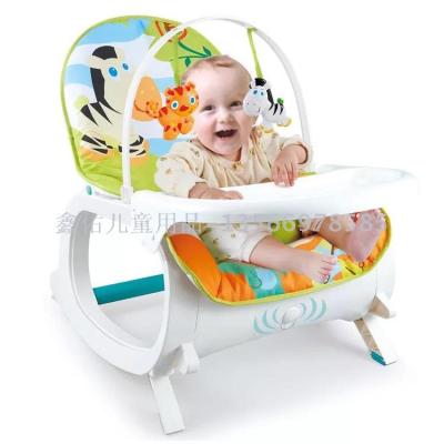 New baby three in one baby rocking chair baby music vibration comfort recliner children's dining chair