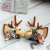 Korean pinecone Christmas antler hair clip deer branch hair hoop Christmas headdress tourism hair accessories manufacturers direct sales