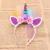 New unicorn headband for Halloween kids headband birthday party baby hair costume cartoon headband