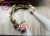 Korean hot-selling flower garland headscarf floral accessories senji sweet headband wholesale in 2013
