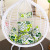 YRG Hanging Basket Rattan Chair Coarse Rattan Single Balcony Indoor Cradle Chair European Adult Bird's Nest Swing Glider