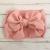 Spring 2019 Fabric DIY Wide Hair Band Baby Children Hair Band Corn Big Bow European and American Fashion