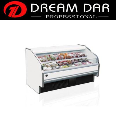 Refrigerator Storage Cabinet Wind Screen Counter (Can Be Customized According to Size) Factory Direct Sales Ice Cream Display Case