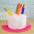 Birthday Cake Hat Performance Party Cap Makeup Dance Supplies Birthday Party Adult Birthday Hat