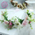 Jia orchid ring cross-border hot sales of European and American imitation flowers flower flower hair with the bride to take photos of the flower garland seaside tourism