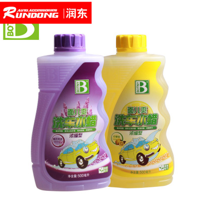 Baocili Noodle Cool Car Wash Water Wax Concentrated Car Wash Liquid Auto Shampoo Car Foam Cleaning Agent