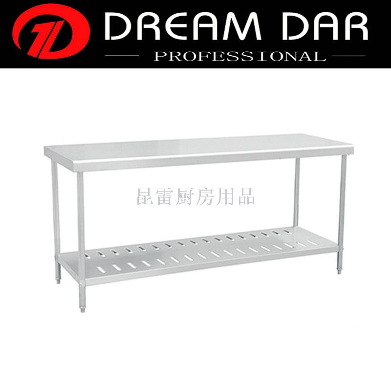 工作台 不锈钢工作台 组装式 拆装式双层工作台