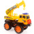 Zhienbao puzzle model toy can be disassembled and assembled with one or more pieces of push - slide engineering vehicle