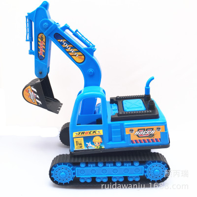 899-1 large inertia simulation excavator engineering vehicle model children 's toy car sales hot ground