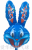 Bugs Bunny: Hydrogen helium Balloon baby toy, anime, cartoon baby birthday party inflatable
