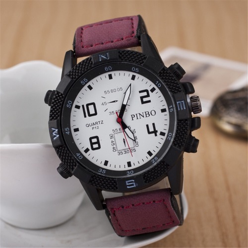 new men‘s casual sports military quartz watch men‘s european and american hot sale wish hot belt watch