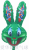Bugs Bunny: Hydrogen helium Balloon baby toy, anime, cartoon baby birthday party inflatable