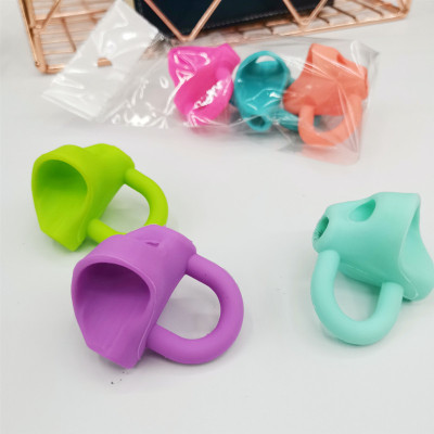 Silica gel pen holder for children to practice orthotic writing tools