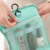 Instagram web celebrity new candy color makeup bag solid color hook wash bag portable travel storage bag hair customization