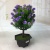 Mini simulation bonsai flower small pot manufacturers direct simulation of flower plants