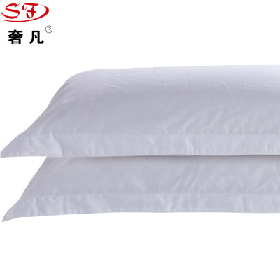 Zhenghao hotel products the hotel 60s pillowcase pure cotton single pillowcase pure cotton pillowcase white double pillow core case